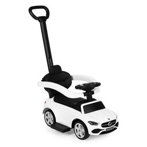 Interaktívne detské odrážadlo 3v1 Mercedes C CLASS biele vyobraziť
