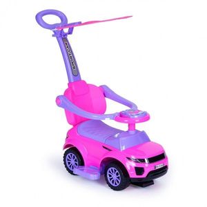 Jazdítko auto 3v1 Super Car ružové vyobraziť