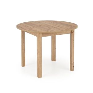 Jedálenský rozkladací stôl RINGO 102/142 cm dub remeselný zlatý vyobraziť