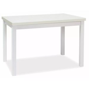Jedálenský stôl Adam 120 cm biely vyobraziť
