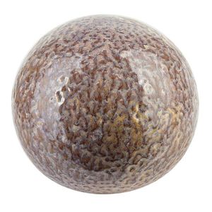 Keramická dekoračná guľa Saggio Lemon 12 cm hnedá vyobraziť