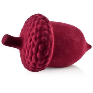 Keramická figúrka žaluďa MAVE 29x18 cm bordó vyobraziť