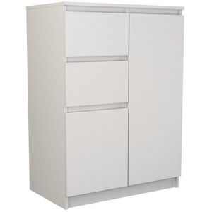 Komoda 2D2S 70 cm biela vyobraziť