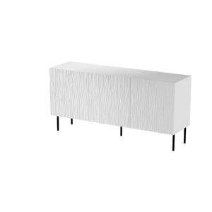 Komoda Jungle 152 cm biela/čierna vyobraziť