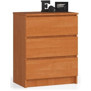 Komoda Kuba 60 cm - 3 zásuvky jelša vyobraziť