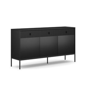 Komoda Maggiore 154, 5 cm čierna vyobraziť