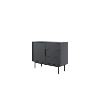 Komoda Viva 104 cm čierna vyobraziť