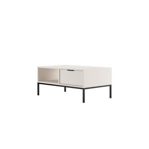 Konferenčný stolík Austin 100 cm čierny/biely vyobraziť
