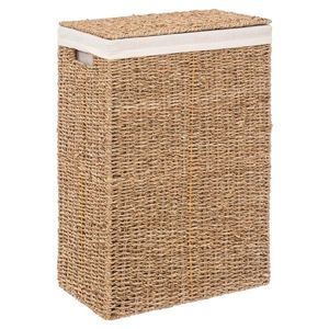 Kôš na bielizeň REED 40 L bavlnený rákos prírodný vyobraziť