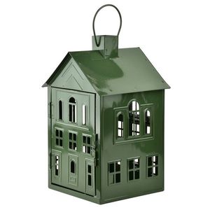 Kovová lucerna Rožer 20, 3x20x33, 8 cm zelená vyobraziť
