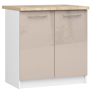 Kuchyňská skříňka Olivie S 80 cm 2D bílá vyobraziť