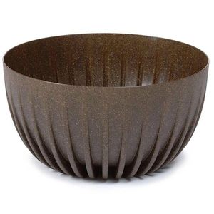 Kvetináč STRIPPED ECO 30 cm kávovo hnedý vyobraziť