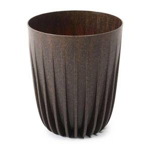 Kvetináč STRIPPED ECO VI 25 cm kávovo hnedý vyobraziť
