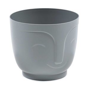 Kvetináč ZOE 14 cm sivý vyobraziť