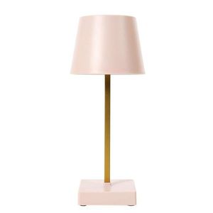 LED lampa STELO TOUCH ružová/zlatá vyobraziť