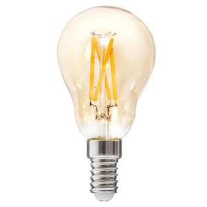 LED žiarovka jantárová rovná 5W E14 teplá biela vyobraziť