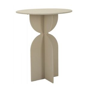 Odkladací stolík Dune 45 cm tmavobéžový vyobraziť