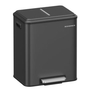 Odpadkový kôš Franko 2x15 l čierny vyobraziť