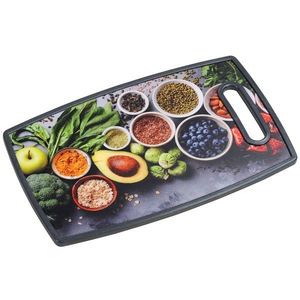 Plastové krájacie dosky Betty 37x23 cm čierna vyobraziť
