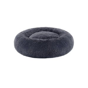 Plyšový pelech Boček M 60 cm tmavosivý vyobraziť