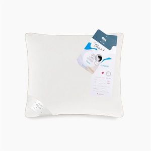 Vankúš z husacieho peria 70x80 cm biely vyobraziť