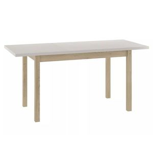 Rozkladací jedálenský stôl Adam 90/125 cm kašmír/dub cremona torro vyobraziť