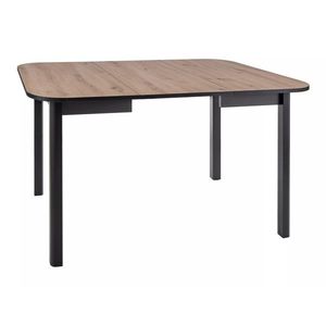 Rozkladací jedálenský stôl Dante II 90/130 dub artisan/čierny mat vyobraziť