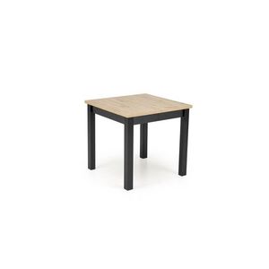Rozkladací jedálenský stôl Qubik 80/200 cm dub artisan/čierny vyobraziť