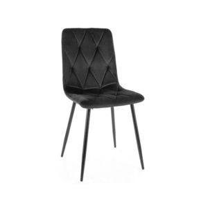 Zamatová jedálenská stolička Tom - výber z 4 prevedení vyobraziť