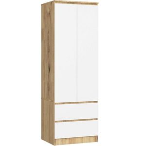 Šatníková skriňa STAR 60 cm dub artisan/biela vyobraziť