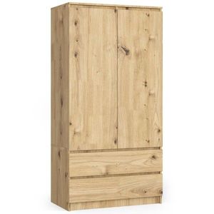 Šatníková skriňa Star 90 cm dub artisan vyobraziť