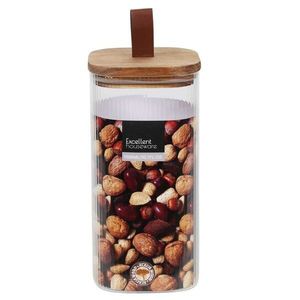 Sklenená dóza na potraviny All in One 1500 ml číra vyobraziť