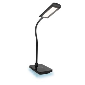 Stolná LED lampa KYLE s USB čierna vyobraziť