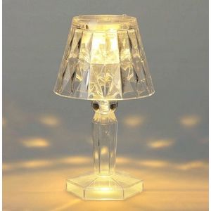 Svetelná mini LED lampa Nate 11 cm číra vyobraziť