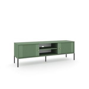 TV stolík Iseo I 154, 5 cm zelený vyobraziť
