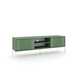 TV stolík Iseo II 154, 5 cm zelený vyobraziť