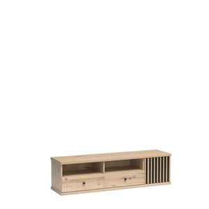 TV stolík Moderno C6 160 cm dub Artisan/čierny vyobraziť