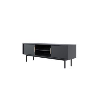 TV stolík Viva 154 cm čierny vyobraziť