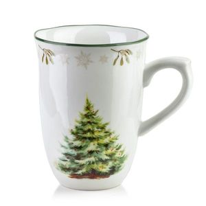 Vianočný hrnček Santa Lila 220 ml bielo-zelený vyobraziť