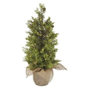 Vianočný LED svetelný stromček Skyla 50 cm zelená/teplá biela vyobraziť