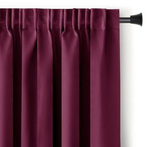 Záves s multifunkčnou páskou AmeliaHome Blackout 140x270 cm fialový vyobraziť