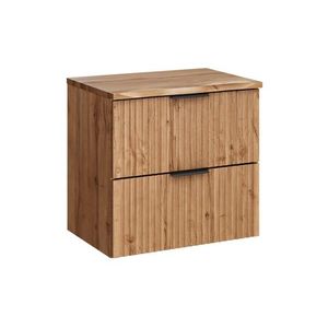 Závesná skrinka Casad Nature s doskou 60 cm dub wotan vyobraziť