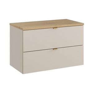 Závěsná skříňka pod umyvadlo Nordic 80 cm dub cremona vyobraziť