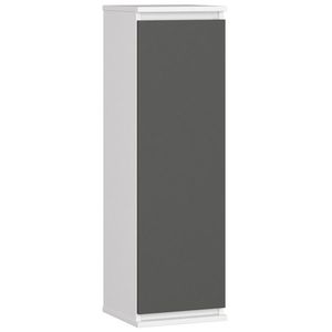 Závesná skrinka STAR 30 cm biela/grafitovo šedá vyobraziť