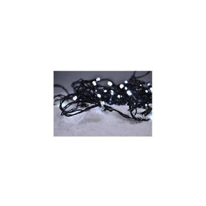 LED vianočná reťaz, 3m, 20xLED, 3xAA, biele svetlo, zelený kábel vyobraziť
