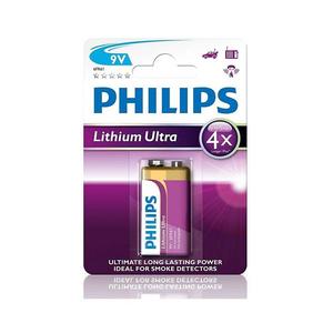Batéria Philips Ultra 9V 600mAh 1 ks vyobraziť