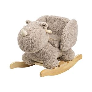 NATTOU Hojdačka nosorožec taupe vyobraziť