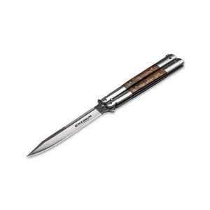 Böker MAGNUM BALISONG WOOD LARGE vyobraziť