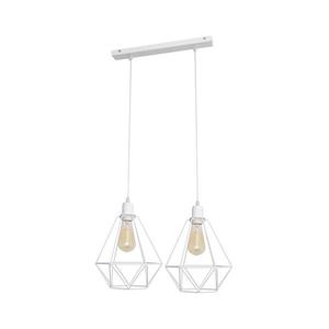 Luster KARO 2xE27/15W/230V biela W-L 1311/2 WT vyobraziť