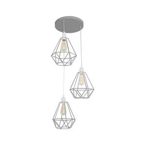 Luster KARO 3xE27/15W/230V šedá W-KD 1311/3 GR vyobraziť